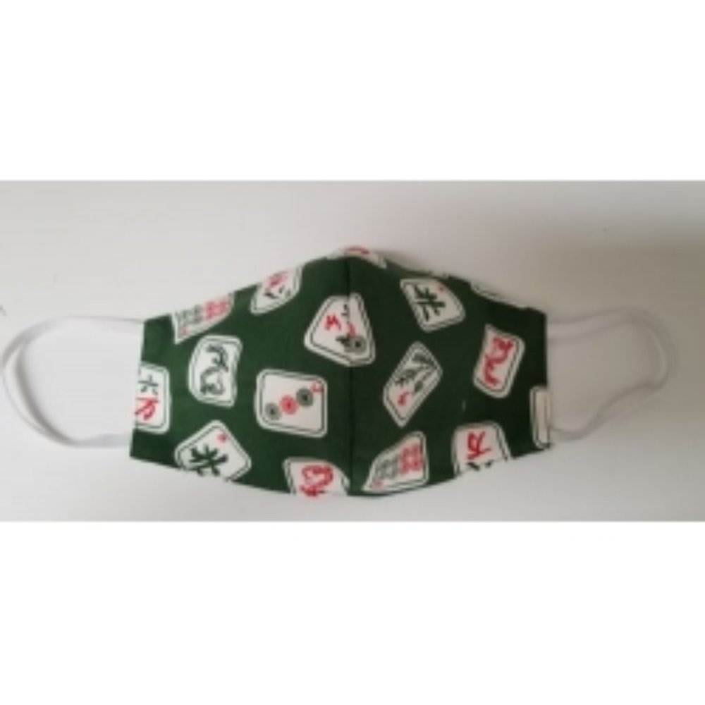 GREEN MAH JONGG MASK